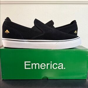 Emerica WINO G6 Black Slip-On Shoes